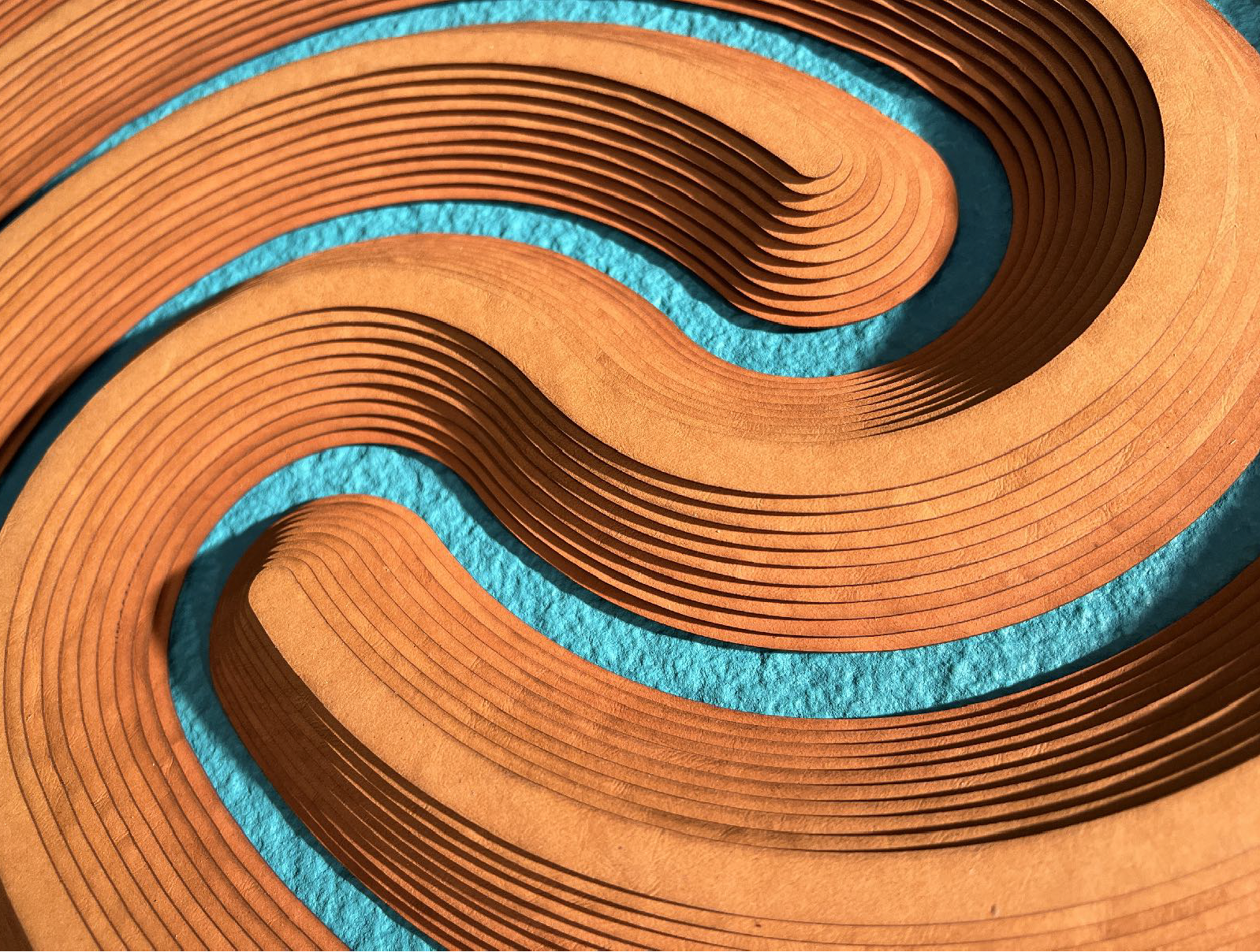 BASIC 11/ Varyasyon 1/5 / Kağıt, Kireçtaşı / 46x60x3 cm / 2024